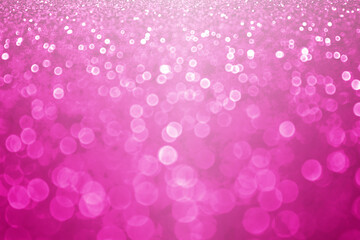 Wall Mural - Hot pink fuchsia magenta color glitter glitzy background bling pattern
