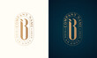 © Rana - Abstract Premium luxury corporate identity letter B logo design
