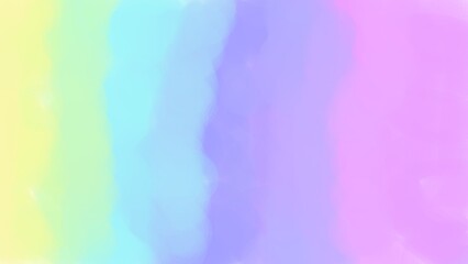 Wall Mural - Abstract soft blend watercolor of rainbow pattern. Quotes and presentation types based background design. It is suitable for wallpaper, quotes, website, opening presentation, personal profile, etc.
