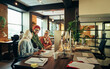 © Jacob Lund - Happy businesswomen working as a team in a coworking space
