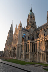 Wall Mural - Bayeux cathedral in French Normandy