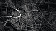 Urban vector city map of Lviv, Ukraine, Europe