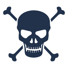 skull danger signal