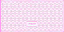 Seamless Lovely Pink Hexagon Pattern
