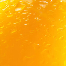 Close-up Of Orange Juice In A Glass