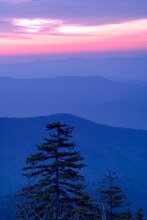 High Angle View Of A Mountain Range, Great Smoky Mountains National Park, North Carolina, Tennessee, USA