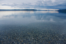 Pebbles In A Lake, Lake Khovsgol, Sayan Mountains, Russian-Mongolian Border
