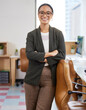 © Lumeez I/peopleimages.com - Success stems from your attitude and outlook. Portrait of a confident young businesswoman standing with her arms crossed in an office.