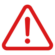Sign Attention Warning Error Danger, Red Triangle With Exclamation Mark, Caution Accident, Alarm Alert