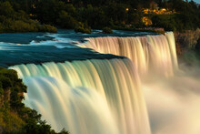 American Falls, Niagara Falls At Night