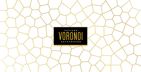 voronoi pattern grid lines texture on white background