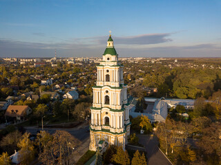 Wall Mural - Trinity Monastery in Chernigov. Aerial drone view.