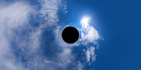 Wall Mural - little planet template