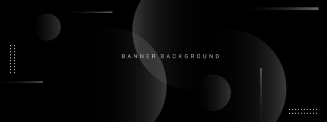 Wall Mural - Dark geometric black abstract background elegent design pattern.