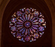 Washington, DC, Mosaic Rose Window National Cathedral