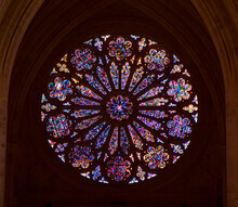 Washington, DC, Mosaic Rose Window National Cathedral