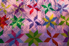 Detail Of Hand Made Quilt