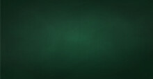 Panoramic Green Background Texture Blackboard - Vector