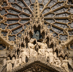 Wall Mural - Reims cathedral