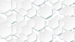 hexagons elements Genetic research, molecular structure. Chemical engineering Concept of innovation technology. hexagon shapes pattern. hexagon background pattern