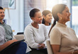 © Nina Lawrenson/peopleimages.com - The journey towards success. Shot of a group of employees laughing during a meeting at work in a modern office.