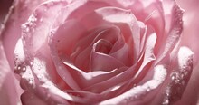 Macro Of Pink Rose