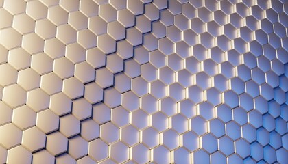 Wall Mural - 3D rendering dynamic cubes abstract background with space for text, business, science, technology concept illustration.