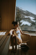 © BGStock72 - Young woman relaxing in the sauna