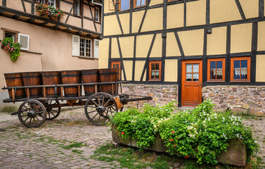 Wall Mural - Eguisheim architecture