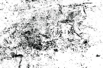 Rustic grunge vector texture with grain and stains. Abstract noise background. Weathered surface. Dirty and damaged. Detailed rough backdrop. Vector graphic illustration with transparent white. EPS10.