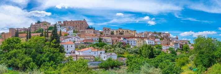 Wall Mural - Panorama of Spanish town Caceres