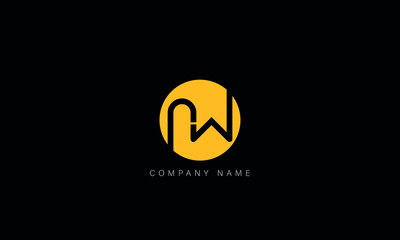 AW, WA, AW, Letters logo monogram