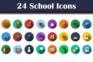 Poster - School Icon Set