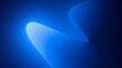 © wacomka - 3d render, abstract blue background with glowing neon light. Dark wall illuminated with led lamp. Minimal futuristic wallpaper