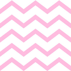 Wall Mural - pink chevron pattern. easter stripes seamless pattern.