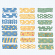 © Idol Design - cute watercolor washi tapes collection.