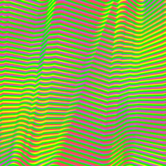 Sticker - Abstract line pattern background.