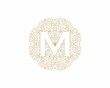 Luxury Letter M Logo Vector 010