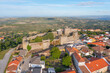 Aerial view of Portuguese town Trancoso