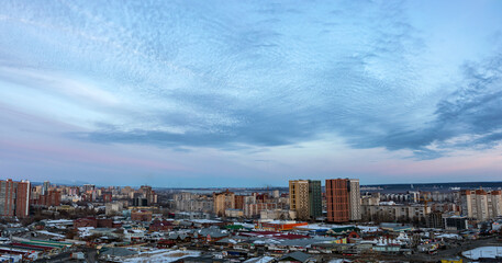 Canvas Print - Panorama of the city