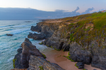 Sticker - Rugged coast at Porto Covo in Portugal