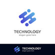© Agung - abstract letter S fast tech logo design, vector icon symbol for technology logo