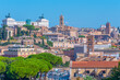 Panoramic view of Italian capital Rome