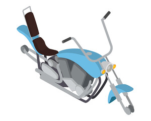 Poster - Motorcycle Assembly Icon