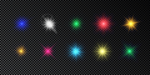 Wall Mural - light effect of lens flare