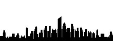 City Skyline Landscape Vector Illustration