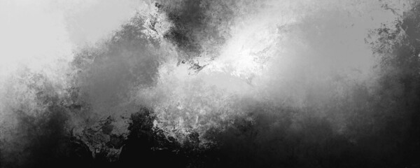 Wall Mural - dark gray painting texture background with abstract rough distressed grunge weathered paper canvas o