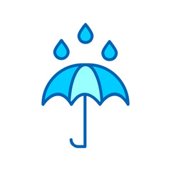 Poster - Umbrella Icon