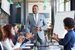 © AS/peopleimages.com - His speech has made a huge impact on his team. Shot of a group of businesspeople applauding during a presentation in an office.