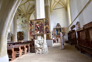 Wall Mural - inside the catholic church from Sighisoara 40